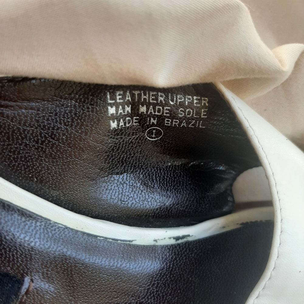 Etienne Aigner Leather square toe Sandals 8 1/2 M - Picture 7 of 9